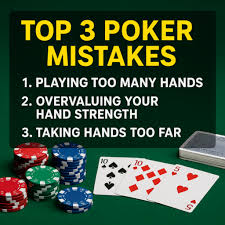 Top Common Poker Mistakes That Cost You Money (and How to Fix Them)