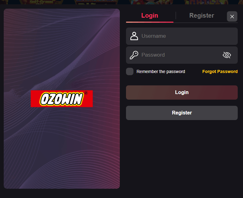 Ozowin Login